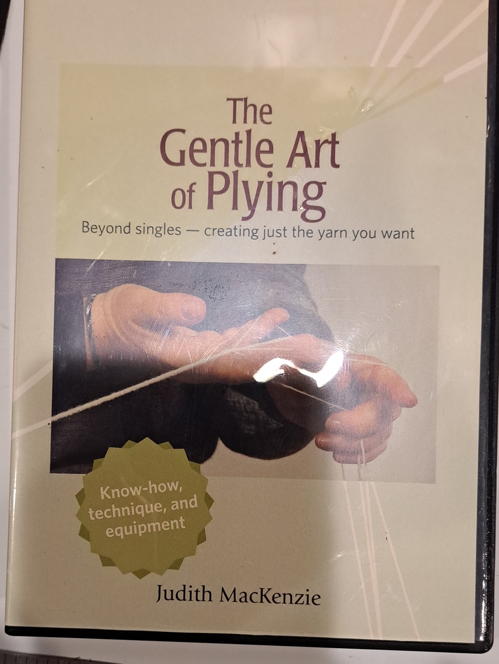 DVD Gentle Art Of Plying- Creating The Yarn You Want. Judith MacKenzie 2010